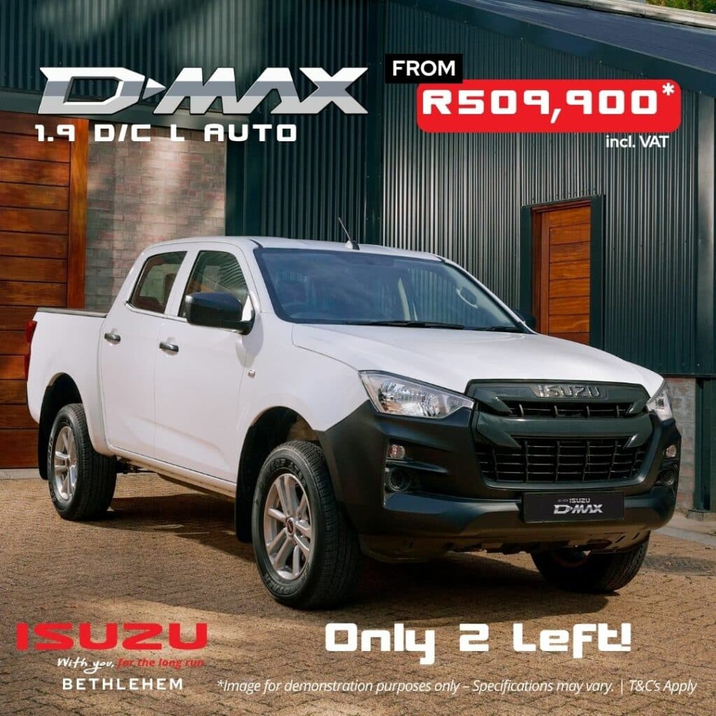 Isuzu D-Max 1.9 Double Cab L Automatic image from Morgan Group