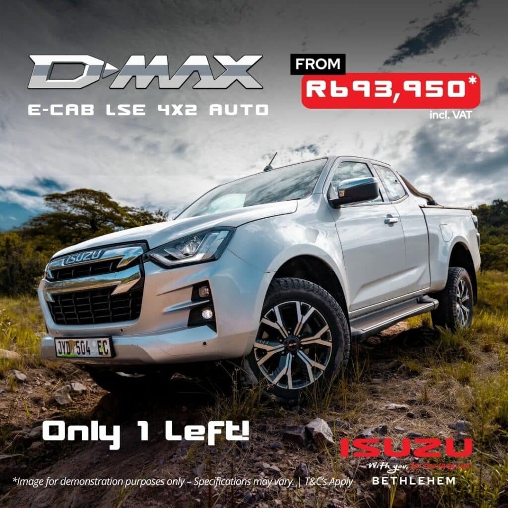 Isuzu D-Max 3L Extended Cab LSE 4×2 Automatic image from Morgan Group